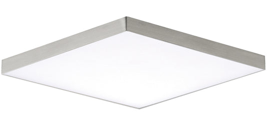 Trim 10.5" SQ LED Flush Mount 3000K Satin Nickel by Maxim Lighting