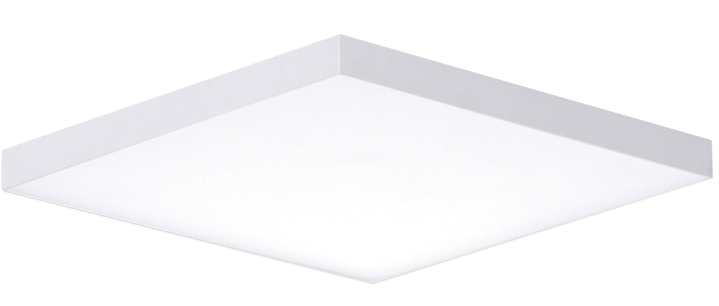 Trim 10.5" SQ LED Flush Mount 3000K White by Maxim Lighting