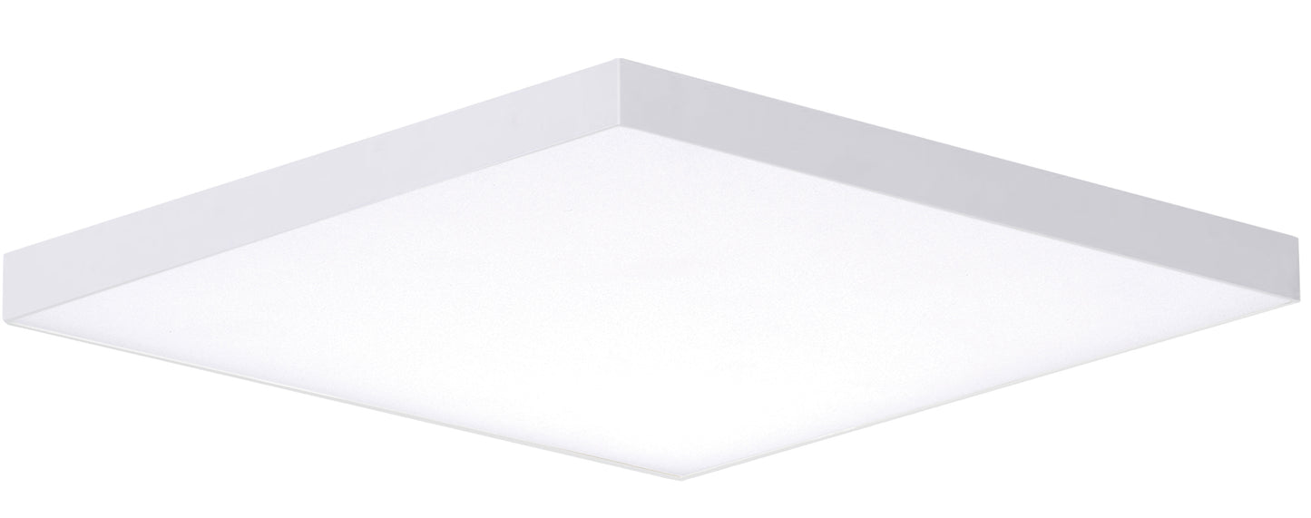 Trim 15.5" SQ LED Flush Mount 3000K White by Maxim Lighting