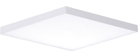 Trim 15.5" SQ LED Flush Mount 3000K White by Maxim Lighting