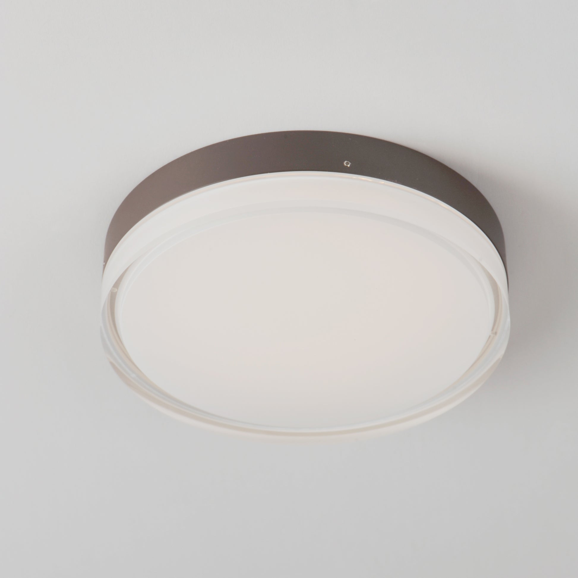 Illuminaire II 7"RD LED Flush Mount 3000K Bronze by Maxim Lighting
