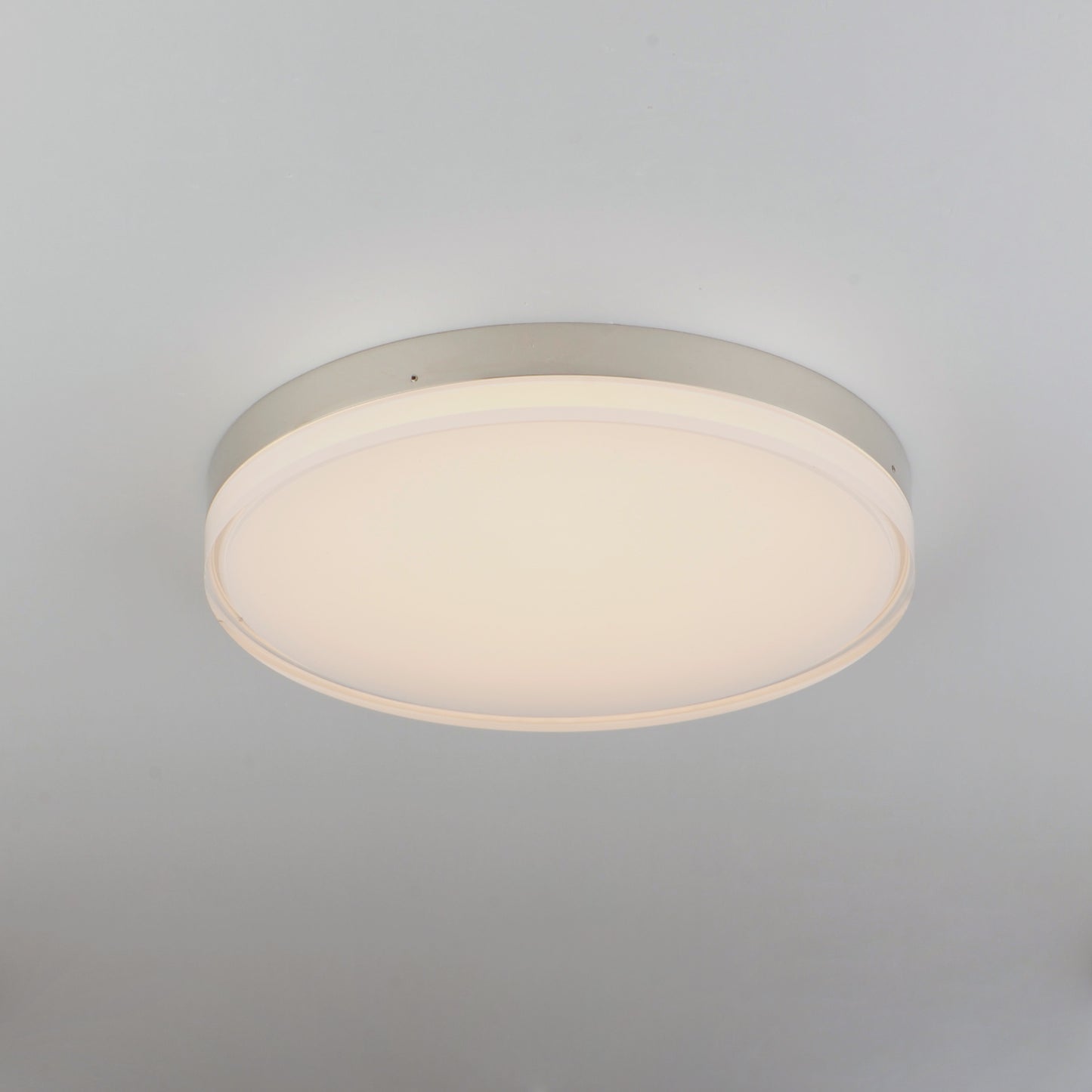 Illuminaire II 9"RD LED Flush Mount 3000K Polished Chrome by Maxim Lighting