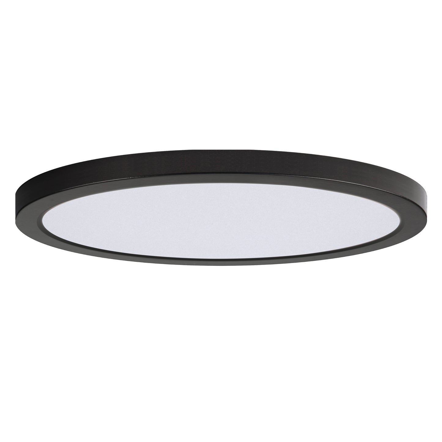 Chip 16" 32W RD LED Flush Mount Black by Maxim Lighting