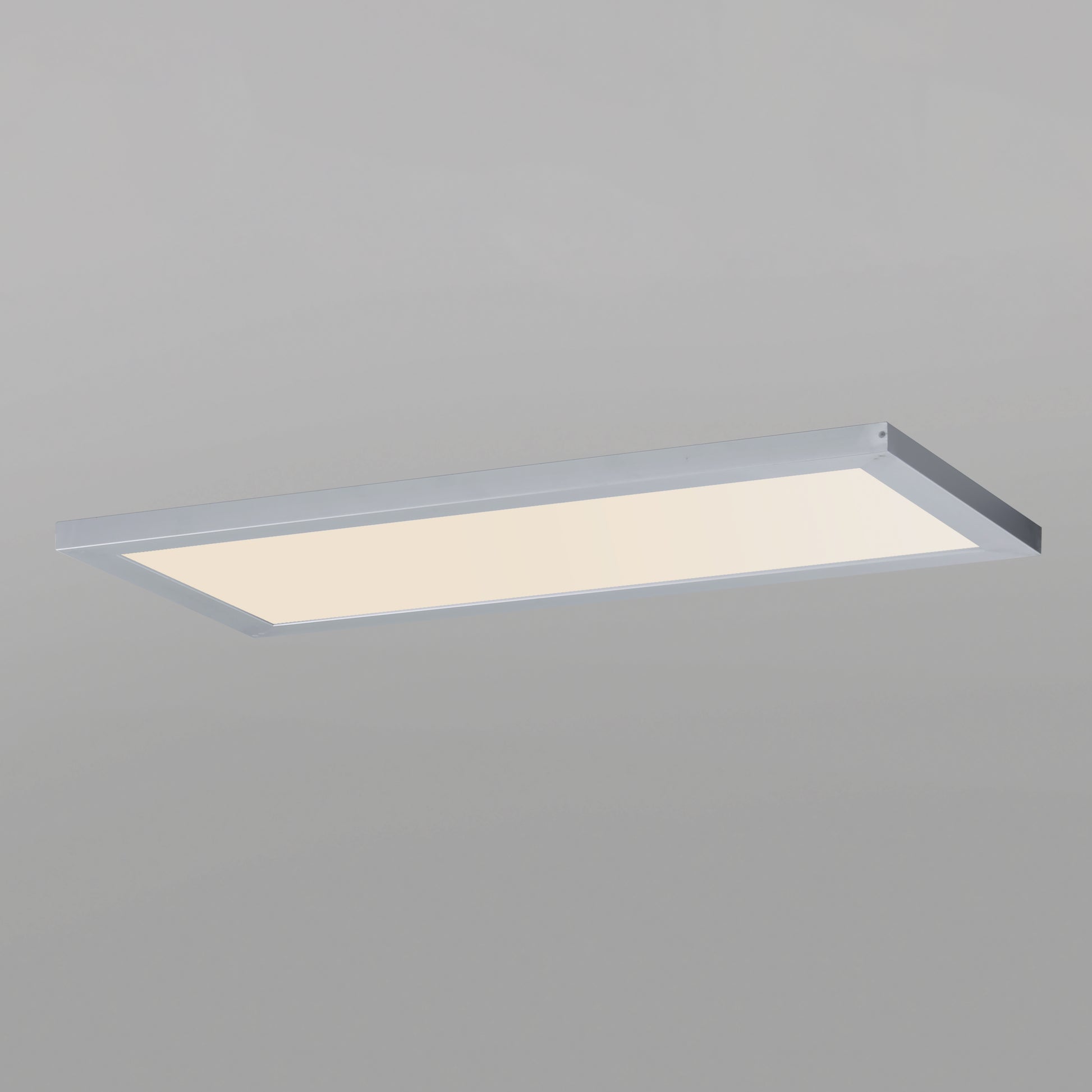 Sky 12"x24" LED Flush Mount 3000K Brushed Aluminum by Maxim Lighting