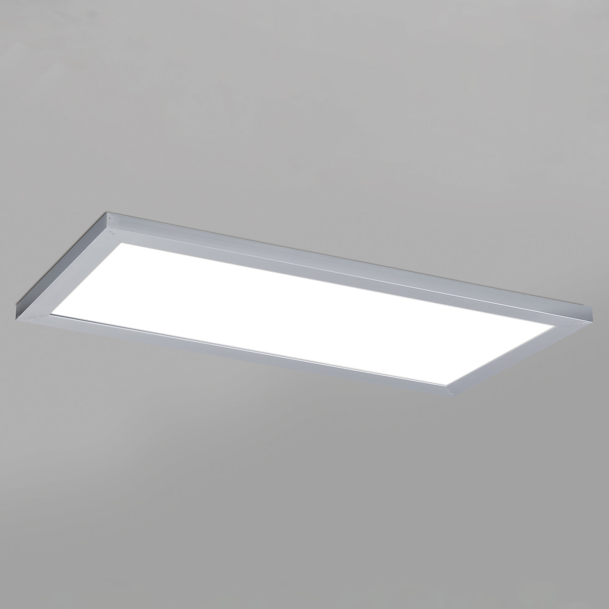 Sky 12"x24" LED Flush Mount 3000K Brushed Aluminum by Maxim Lighting