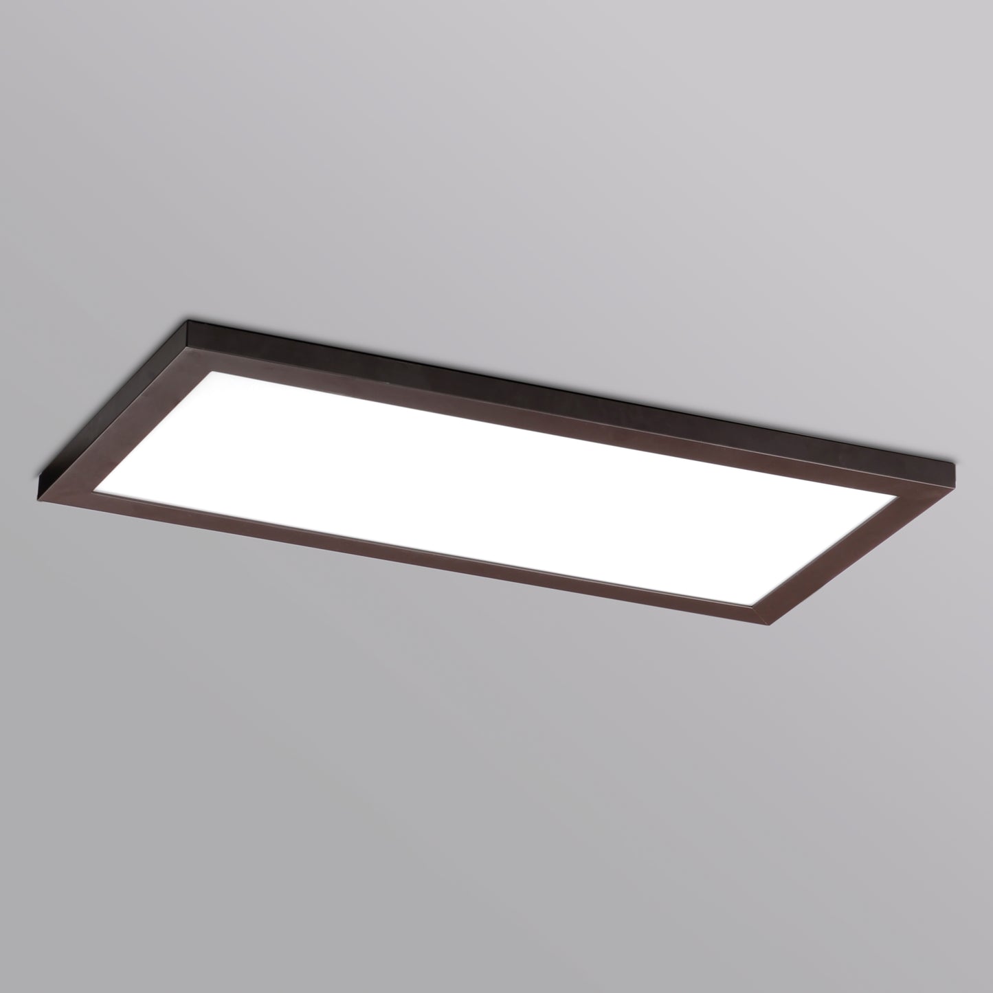 Sky 12"x24" LED Flush Mount 3000K Bronze by Maxim Lighting