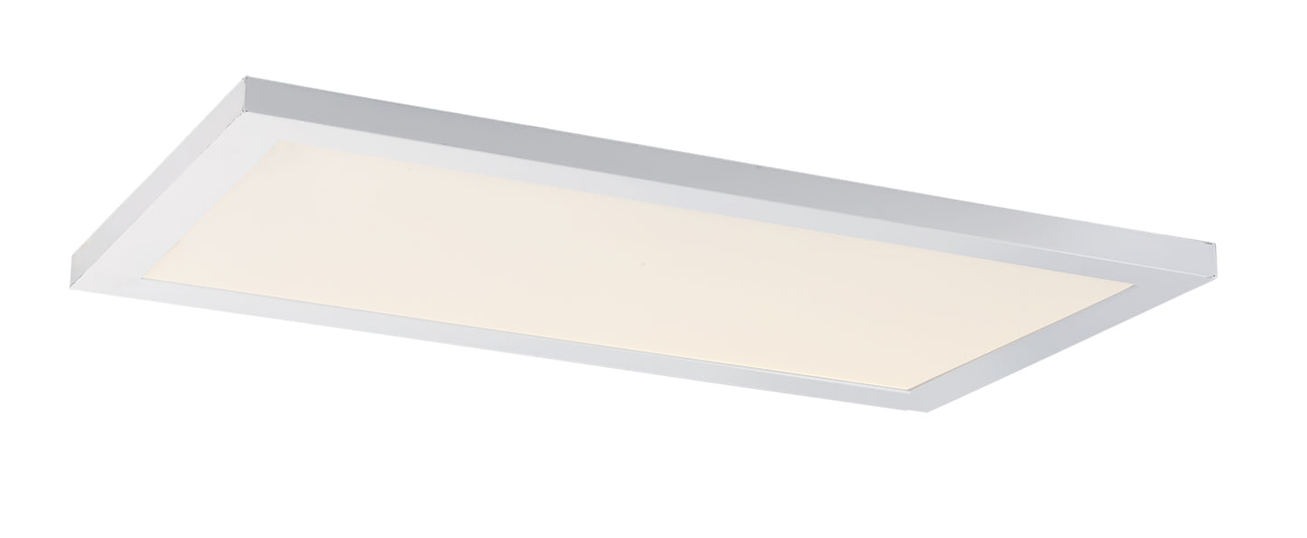 Sky 12"x24" LED Flush Mount 3000K White by Maxim Lighting