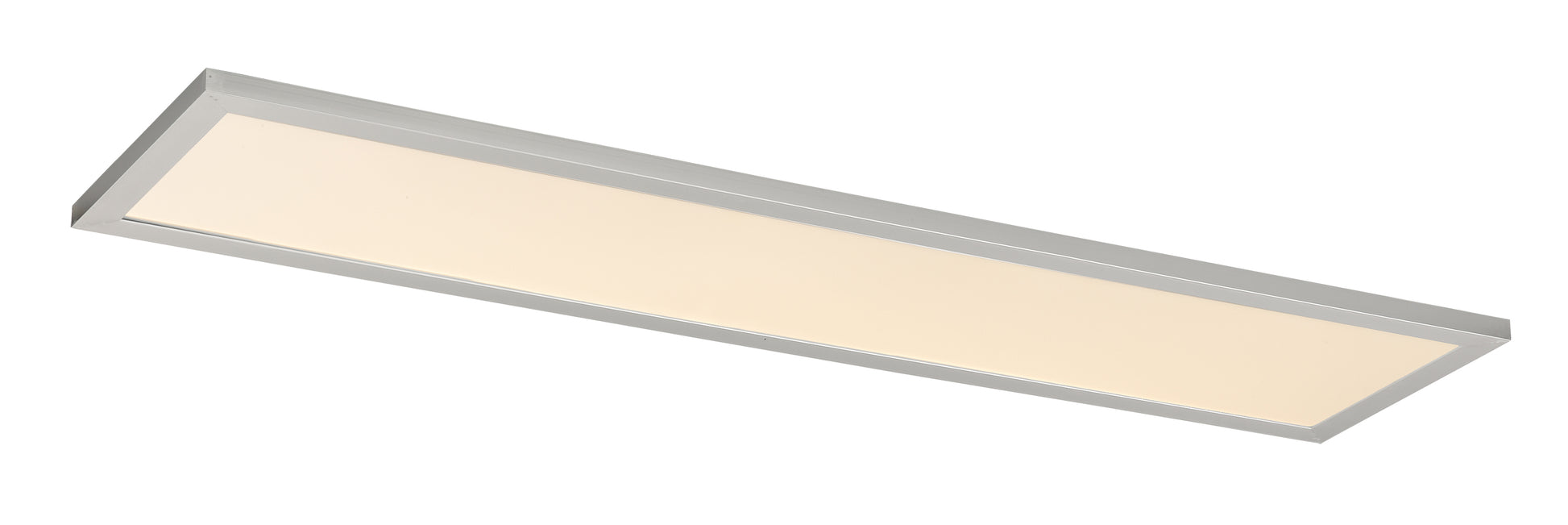 Sky 12"x48" LED Flush Mount 3000K Brushed Aluminum by Maxim Lighting