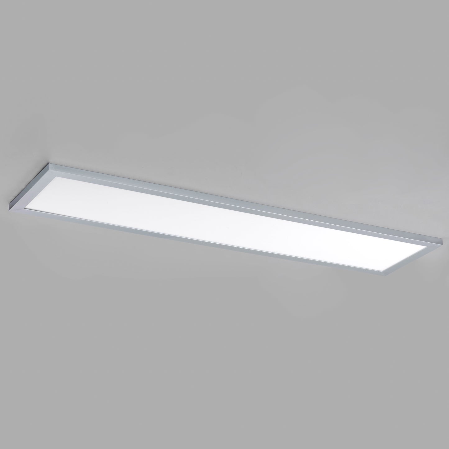 Sky 12"x48" LED Flush Mount 3000K Brushed Aluminum by Maxim Lighting