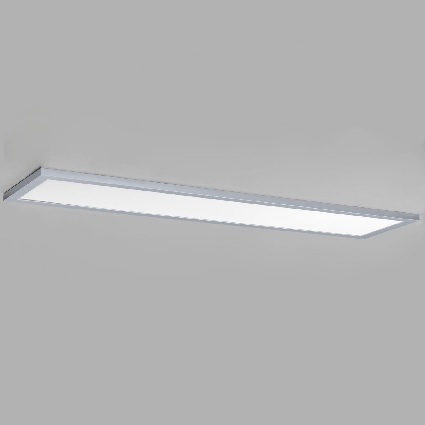 Sky 12"x48" LED Flush Mount 3000K Brushed Aluminum by Maxim Lighting