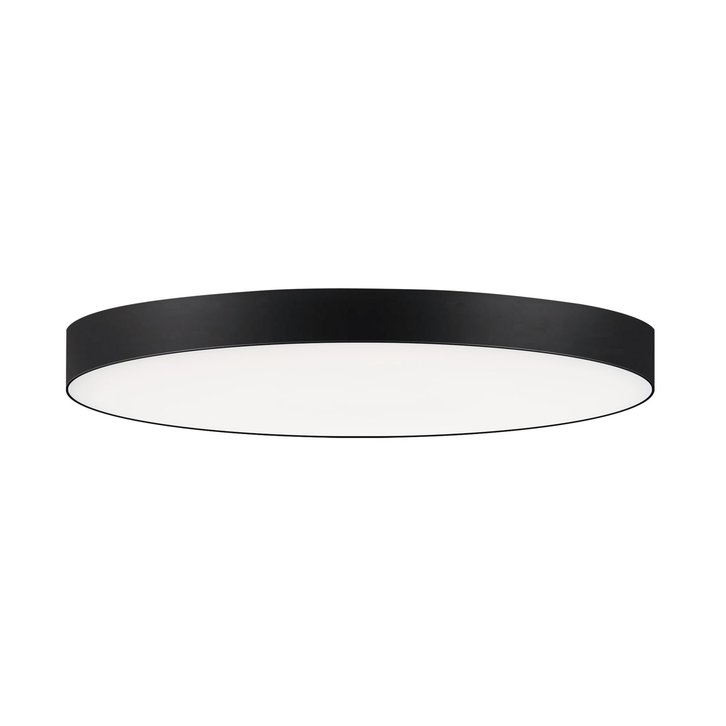 Trim 9" RD LED Surface Mount 3000K 0-10V Dim Black by Maxim Lighting