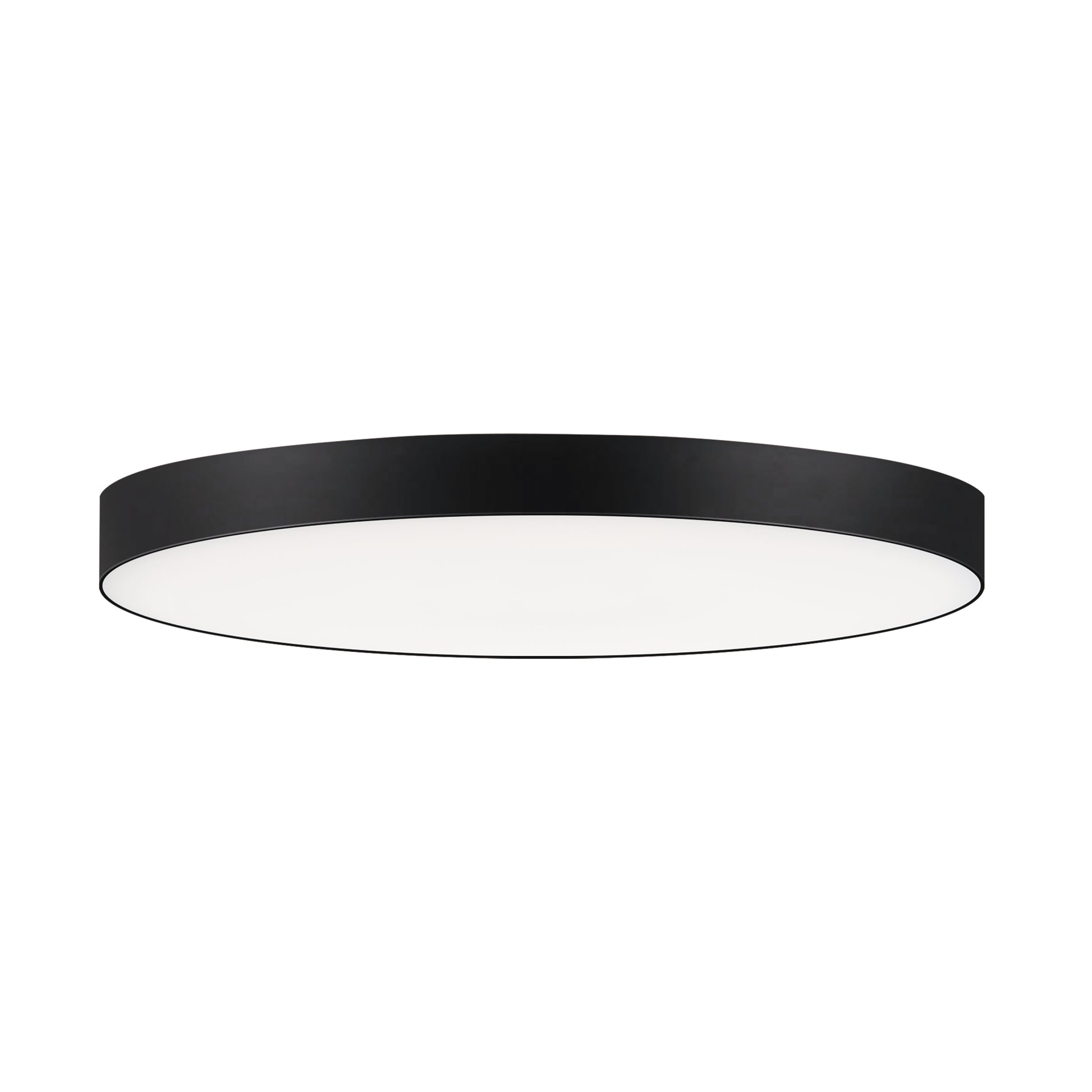 Trim 9" RD LED Surface Mount 3000K 0-10V Dim Black by Maxim Lighting