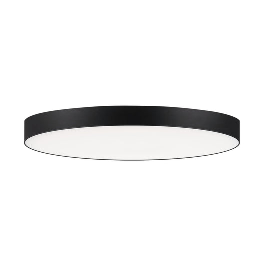 Trim 9" RD LED Surface Mount 3000K 0-10V Dim Black by Maxim Lighting