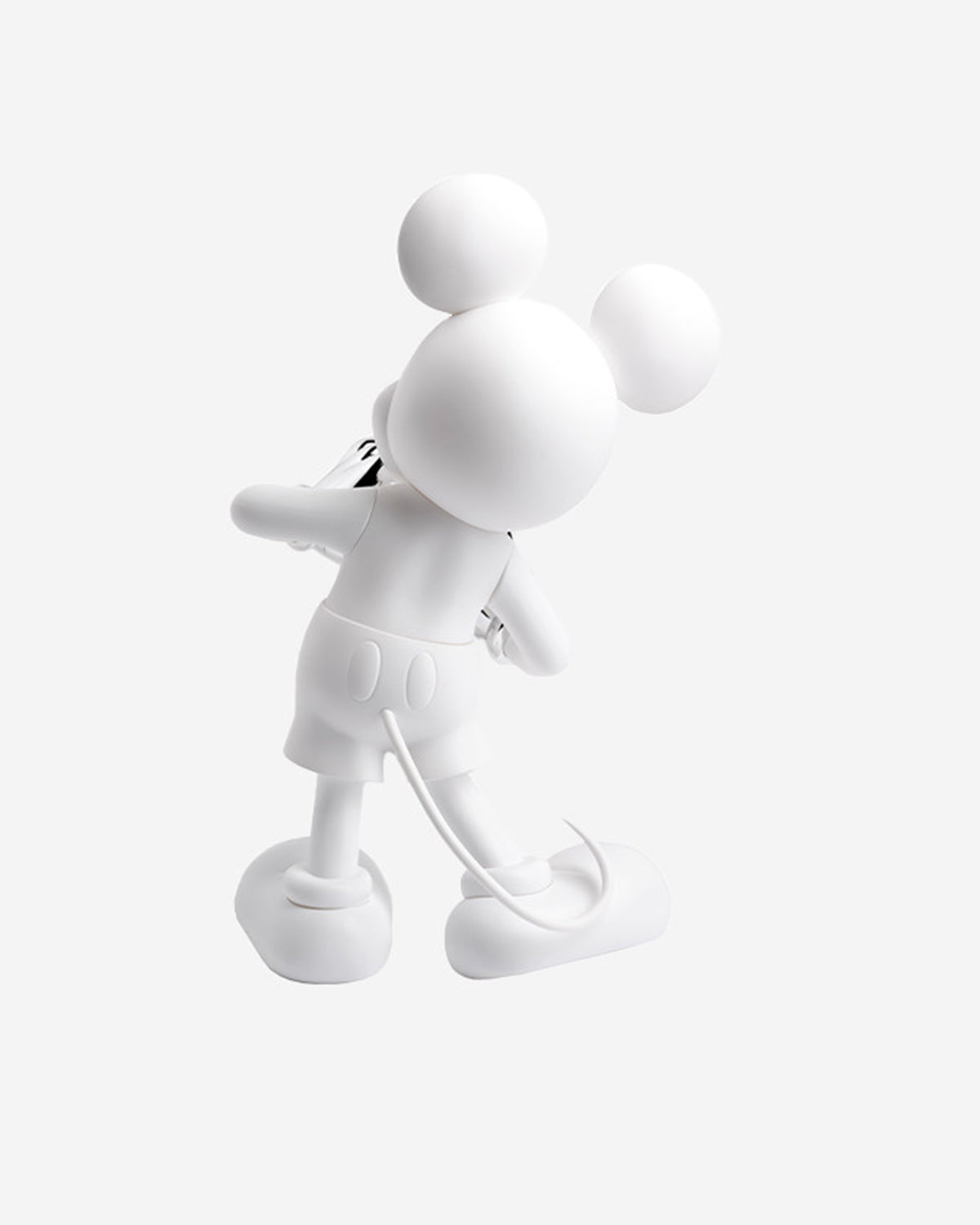 Leblon Delienne Mickey With Love by Kelly Hoppen sculpture in White & Silver, 12 inch