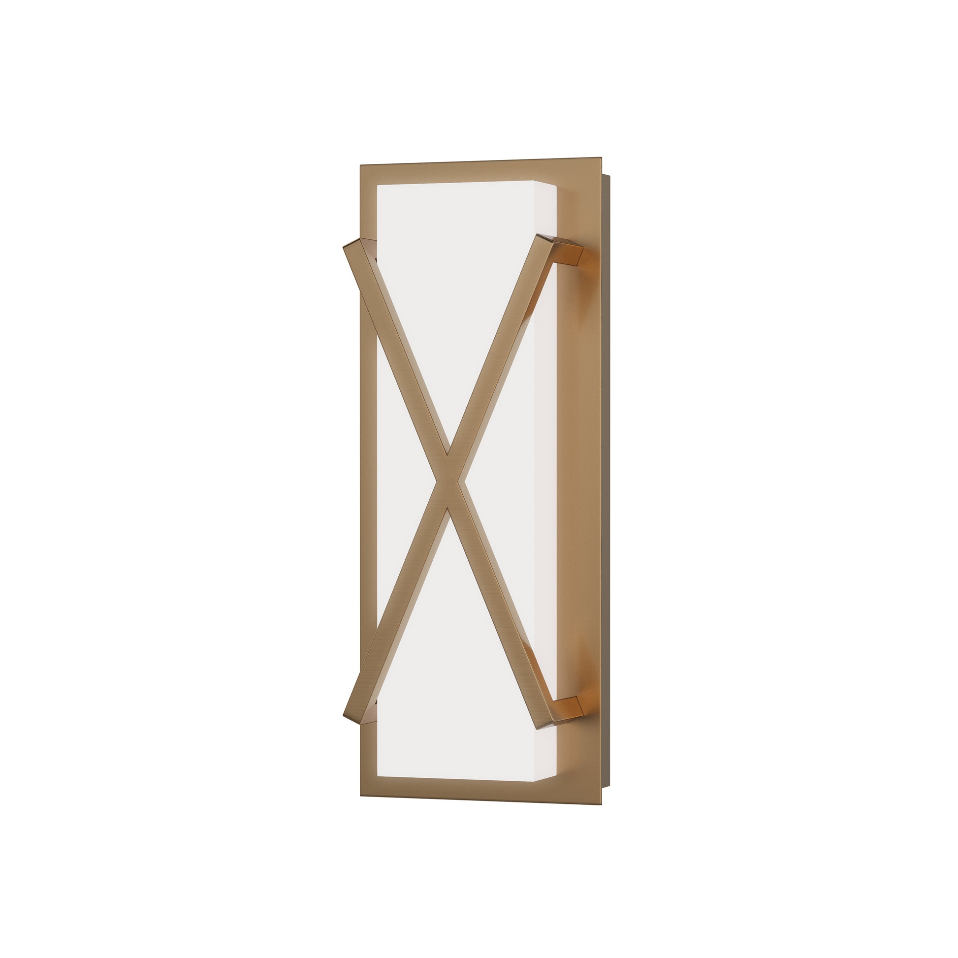 Dexter 14" LED Wall Sconce Natural Aged Brass by Maxim Lighting