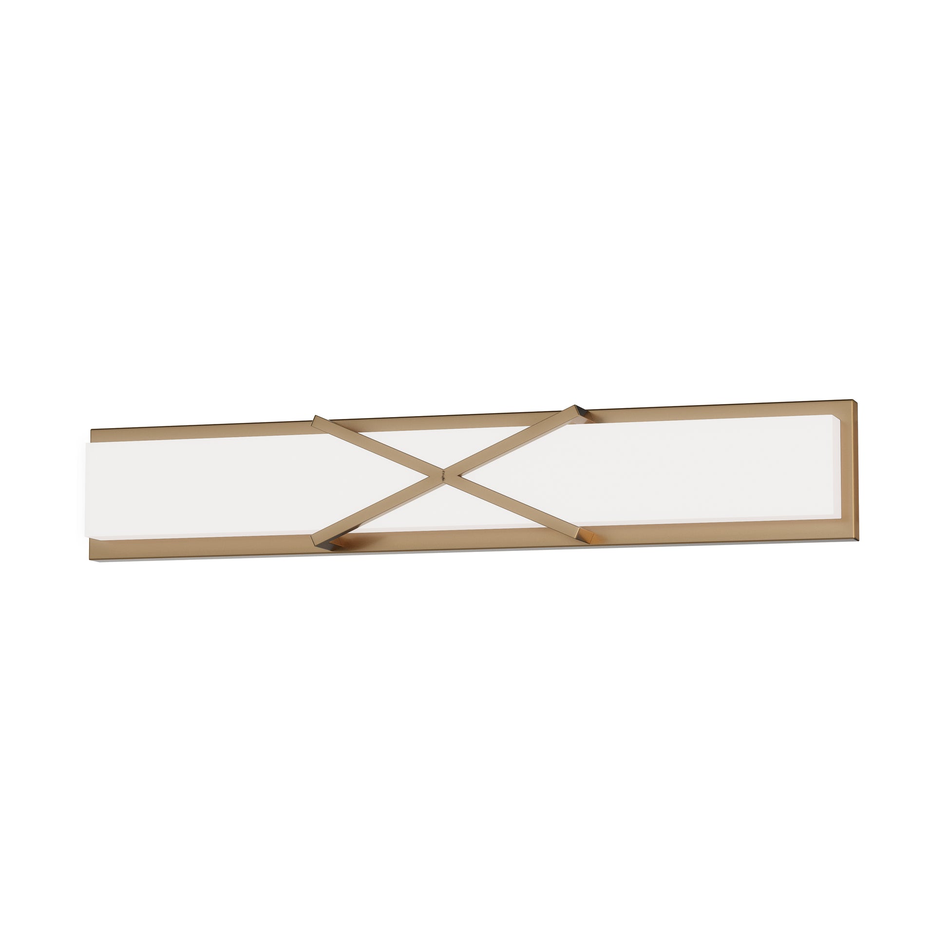 Dexter 30" LED Wall Sconce Natural Aged Brass by Maxim Lighting