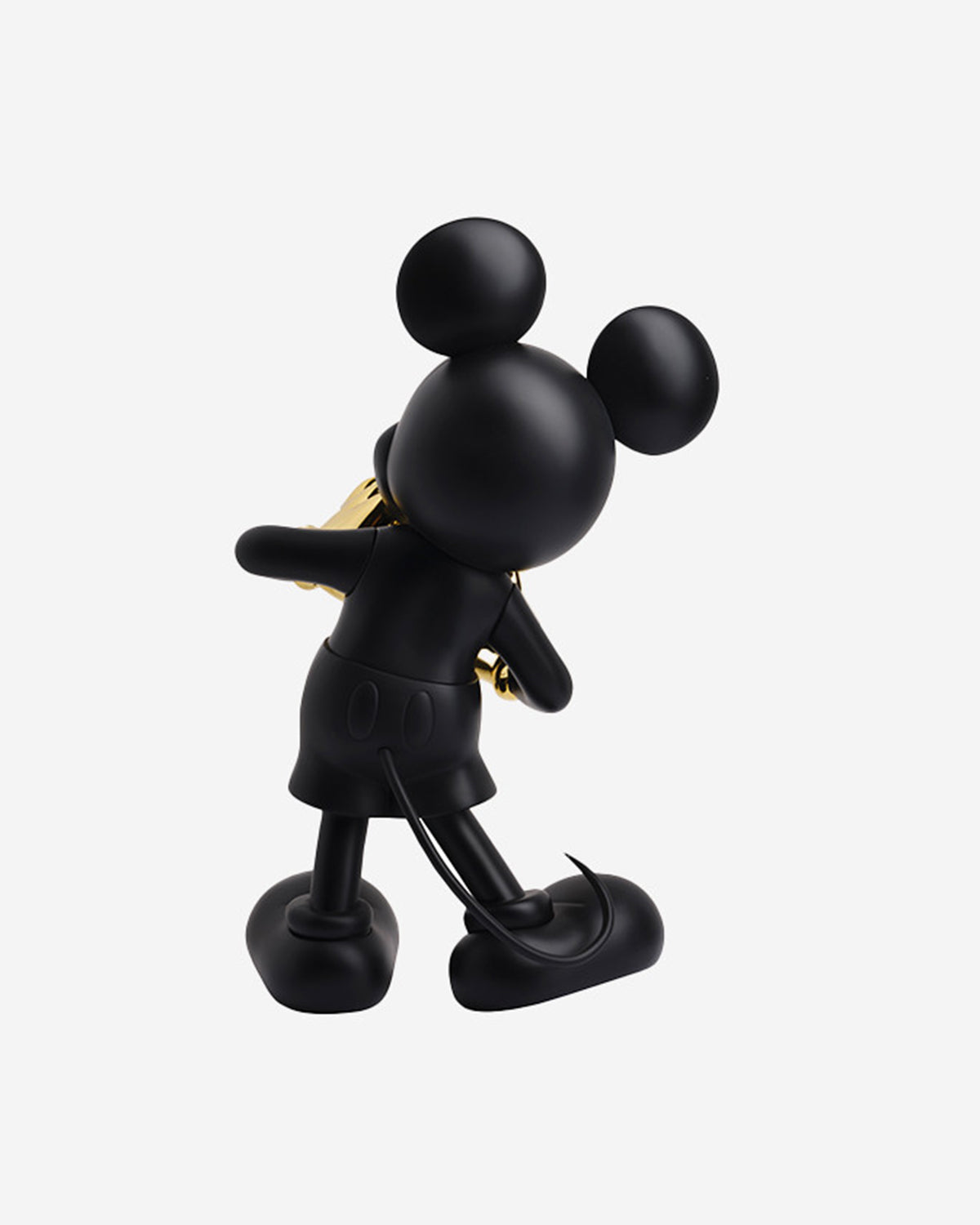 Leblon Delienne Mickey With Love by Kelly Hoppen sculpture in Black & Gold, 12 inch