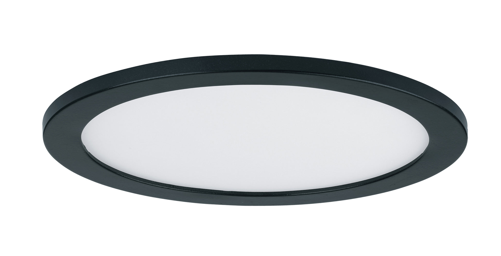 Wafer 15" RD LED Surface Mount 3000K Black by Maxim Lighting