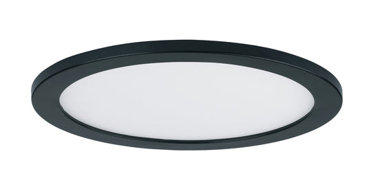 Wafer 15" RD LED Surface Mount 3000K Black by Maxim Lighting