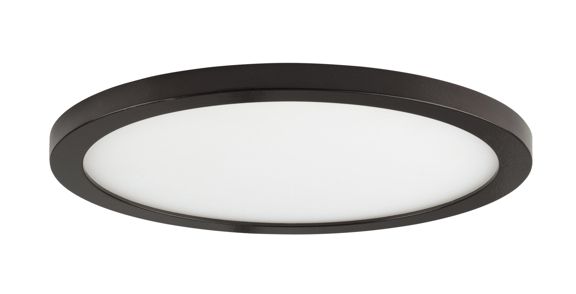Wafer 15" RD LED Surface Mount 3000K Bronze by Maxim Lighting