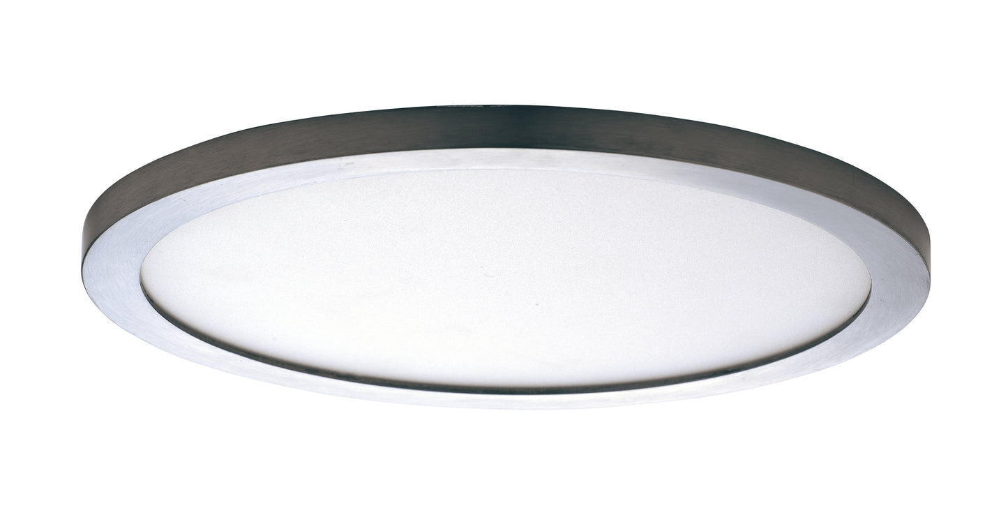 Wafer 15" RD LED Surface Mount 3000K Satin Nickel by Maxim Lighting