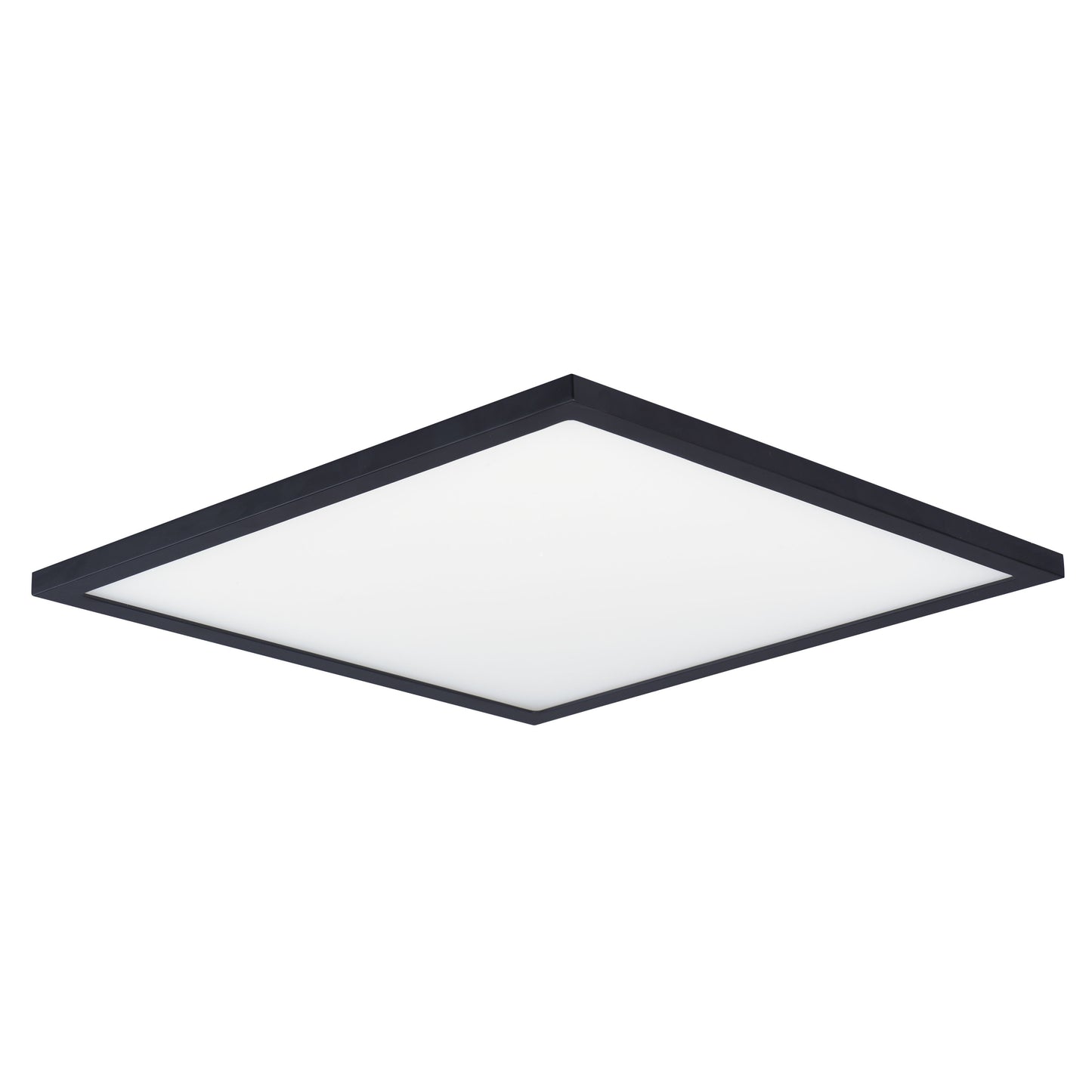 Wafer 15" SQ LED Surface Mount 3000K Black by Maxim Lighting