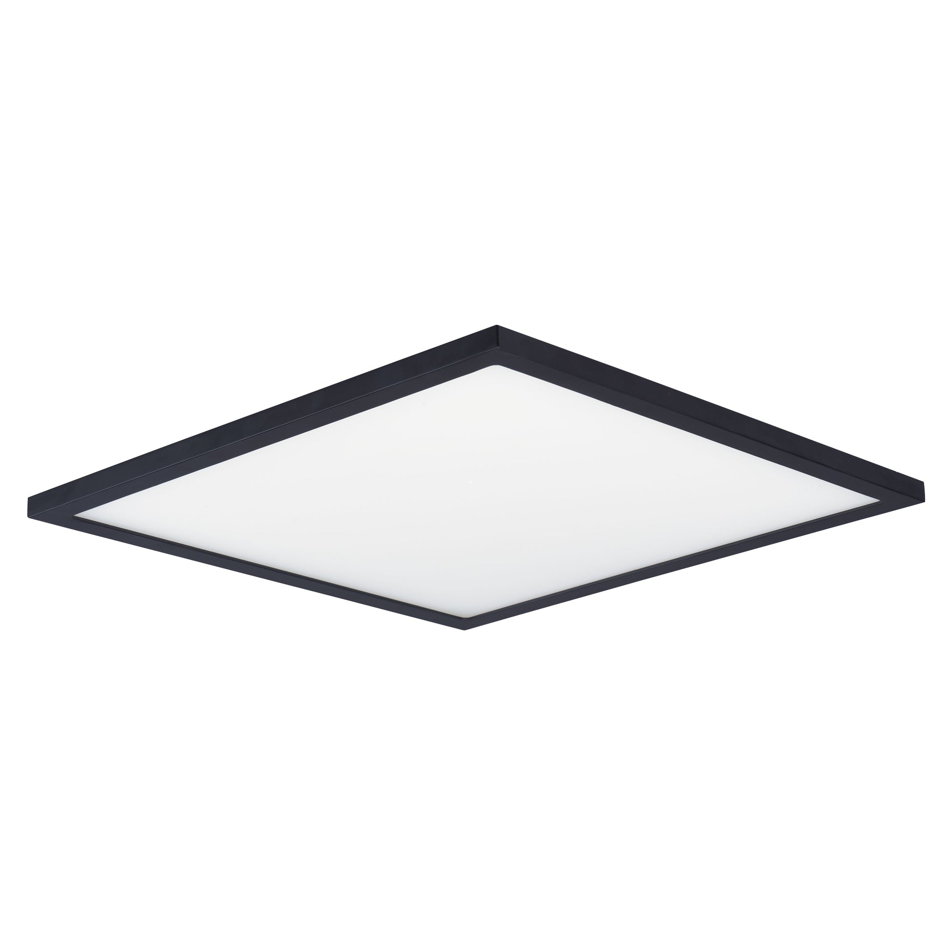 Wafer 15" SQ LED Surface Mount 3000K Black by Maxim Lighting