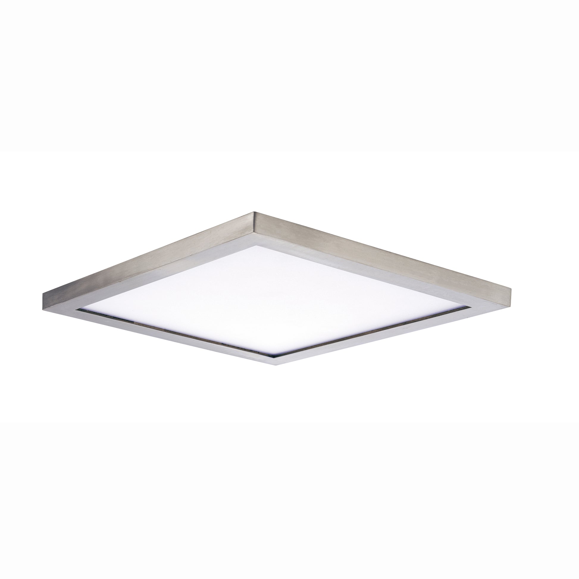 Wafer 15" SQ LED Surface Mount 3000K Satin Nickel by Maxim Lighting