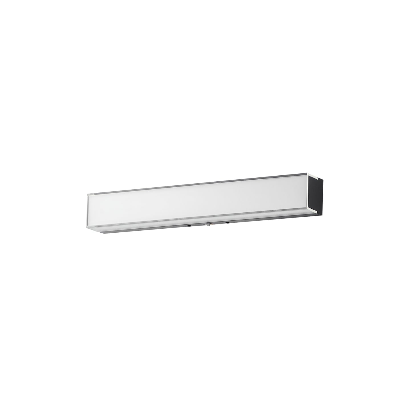 Edge 18" LED Sconce CCT Select Black by Maxim Lighting