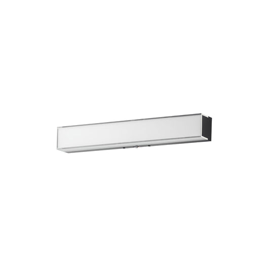 Edge 18" LED Sconce CCT Select Black by Maxim Lighting