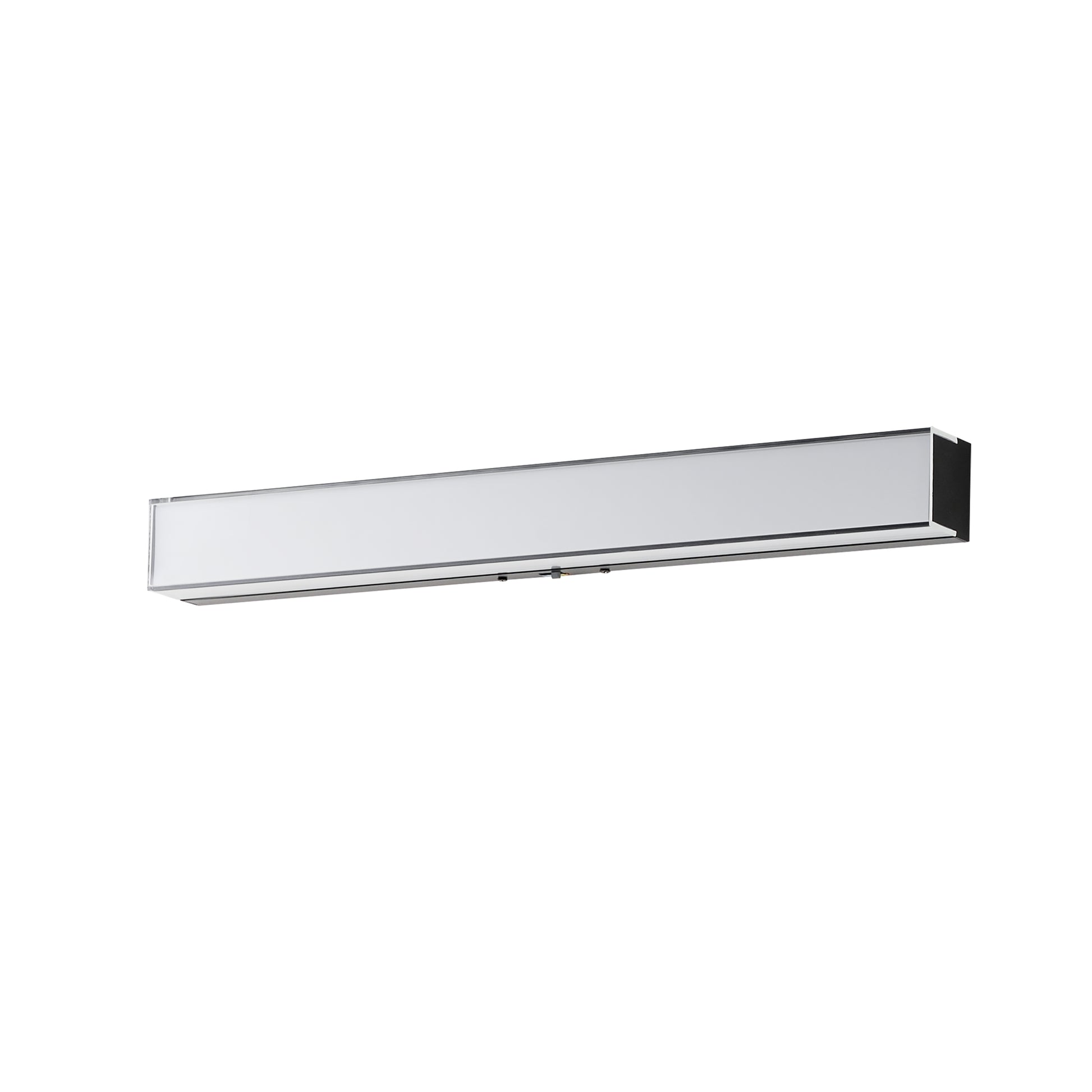 Edge 24" LED Bath Vanity CCT Select Black by Maxim Lighting