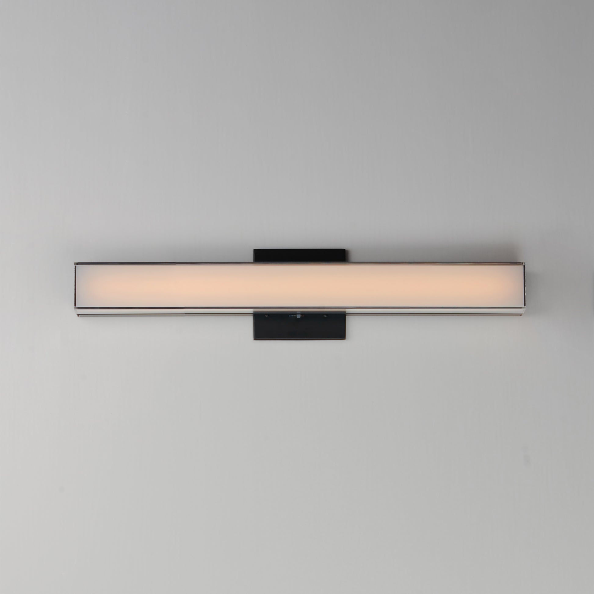 Edge 24" LED Bath Vanity CCT Select Black by Maxim Lighting
