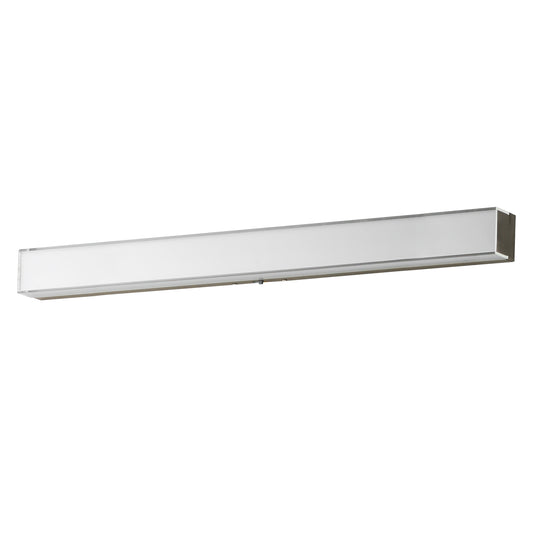 Edge 30" LED Bath Vanity CCT Select Satin Nickel by Maxim Lighting