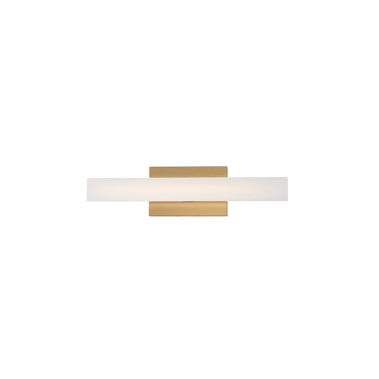 Vogue 18" 5CCT LED Vanity Natural Aged Brass by Maxim Lighting
