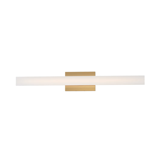 Vogue 30" 5CCT LED Vanity Natural Aged Brass by Maxim Lighting