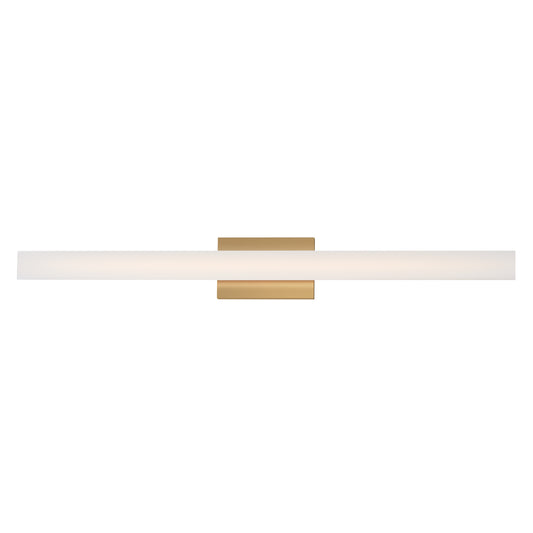 Vogue 36" 5CCT LED Vanity Natural Aged Brass by Maxim Lighting