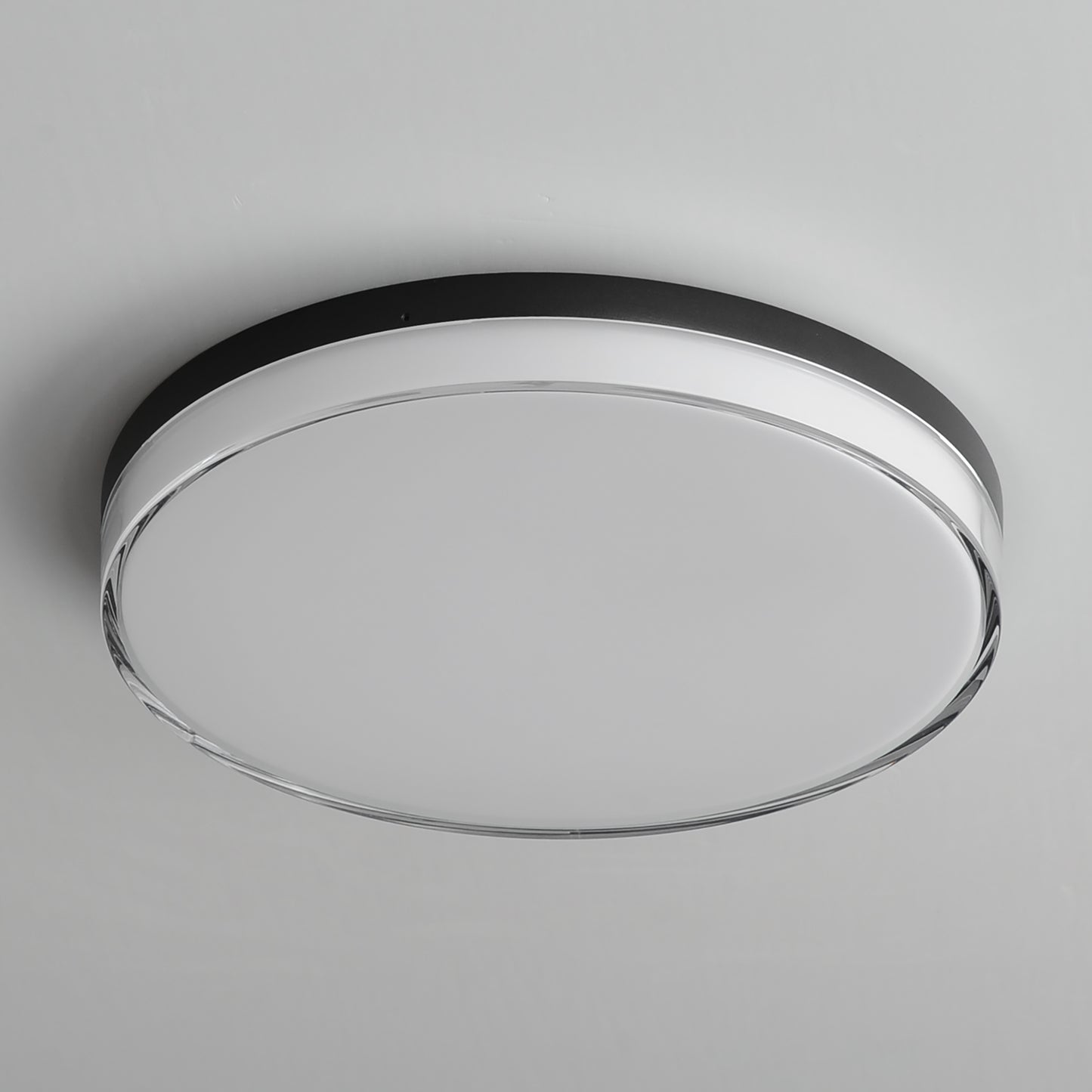 Edge 11" LED Flush Mount Black by Maxim Lighting