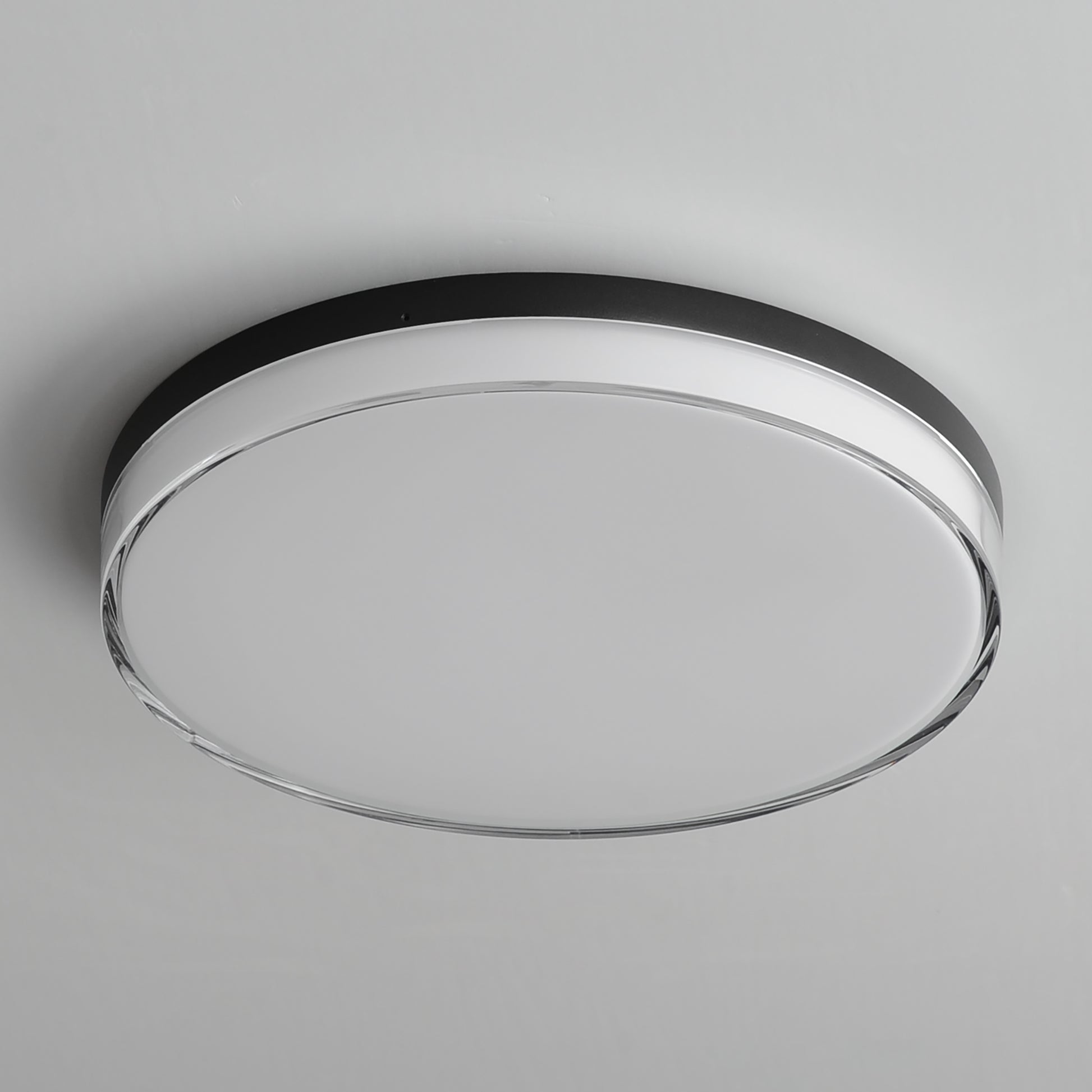 Edge 11" LED Flush Mount Black by Maxim Lighting