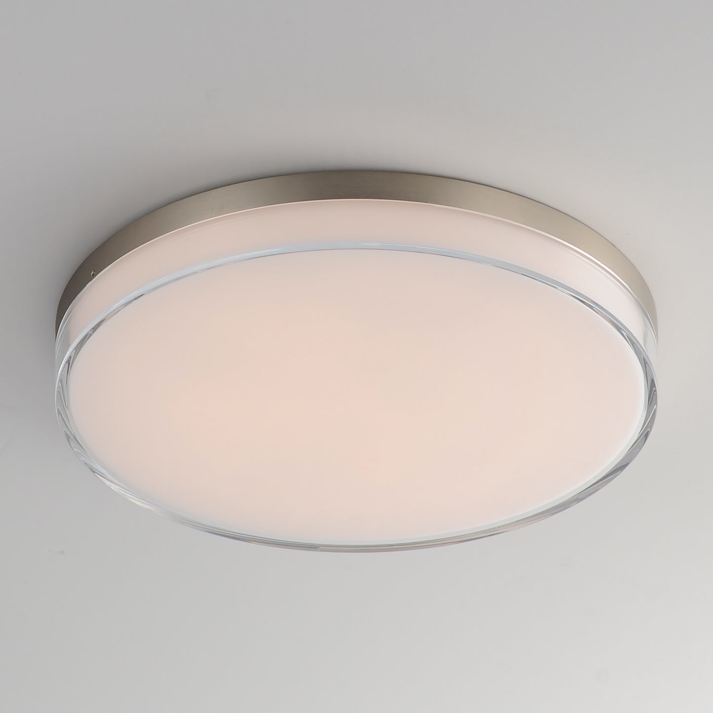 Edge 11" LED Flush Mount Satin Nickel by Maxim Lighting