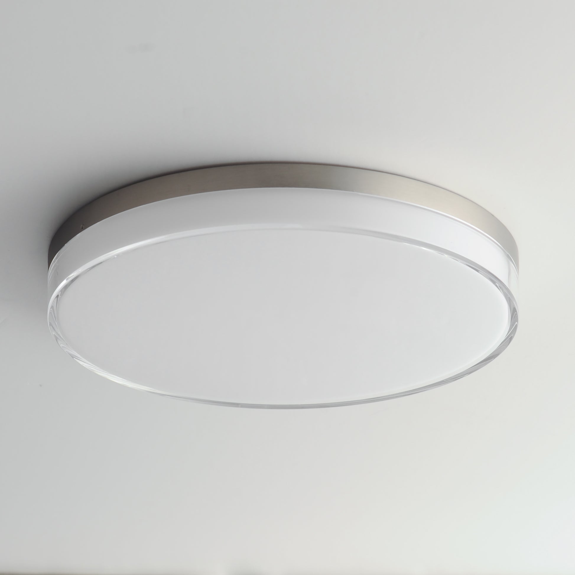 Edge 11" LED Flush Mount Satin Nickel by Maxim Lighting