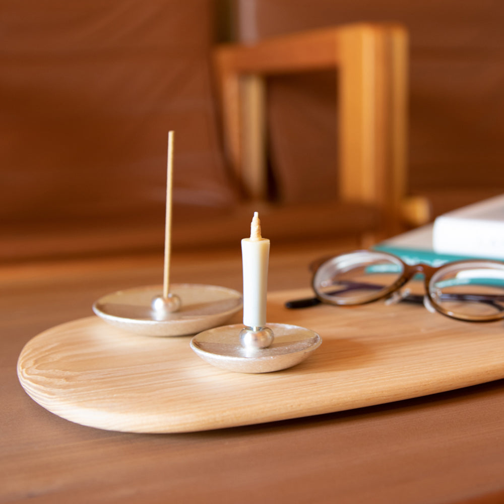 KUON Madoka Tomoshibi Candle Holder – brass candle holder, photo 18