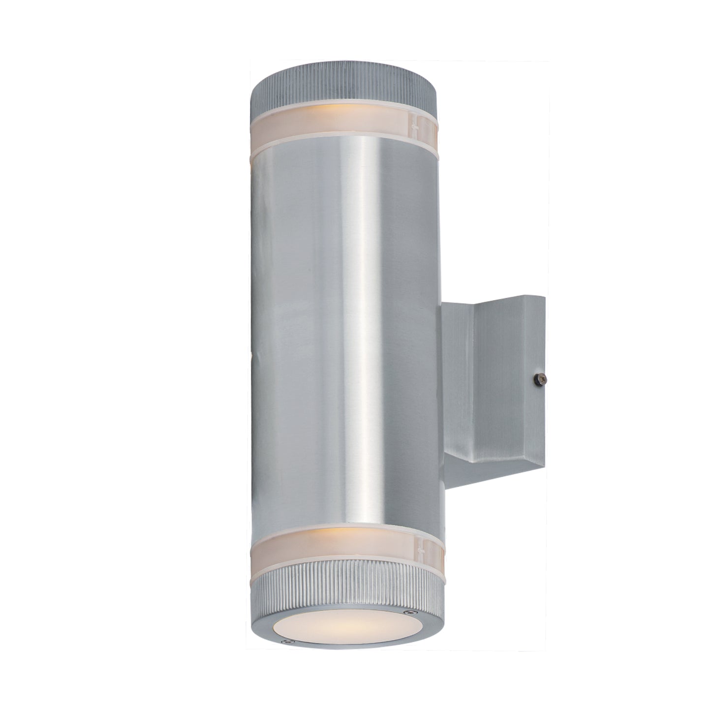 Lightray 2-Light Wall Sconce Brushed Aluminum by Maxim Lighting