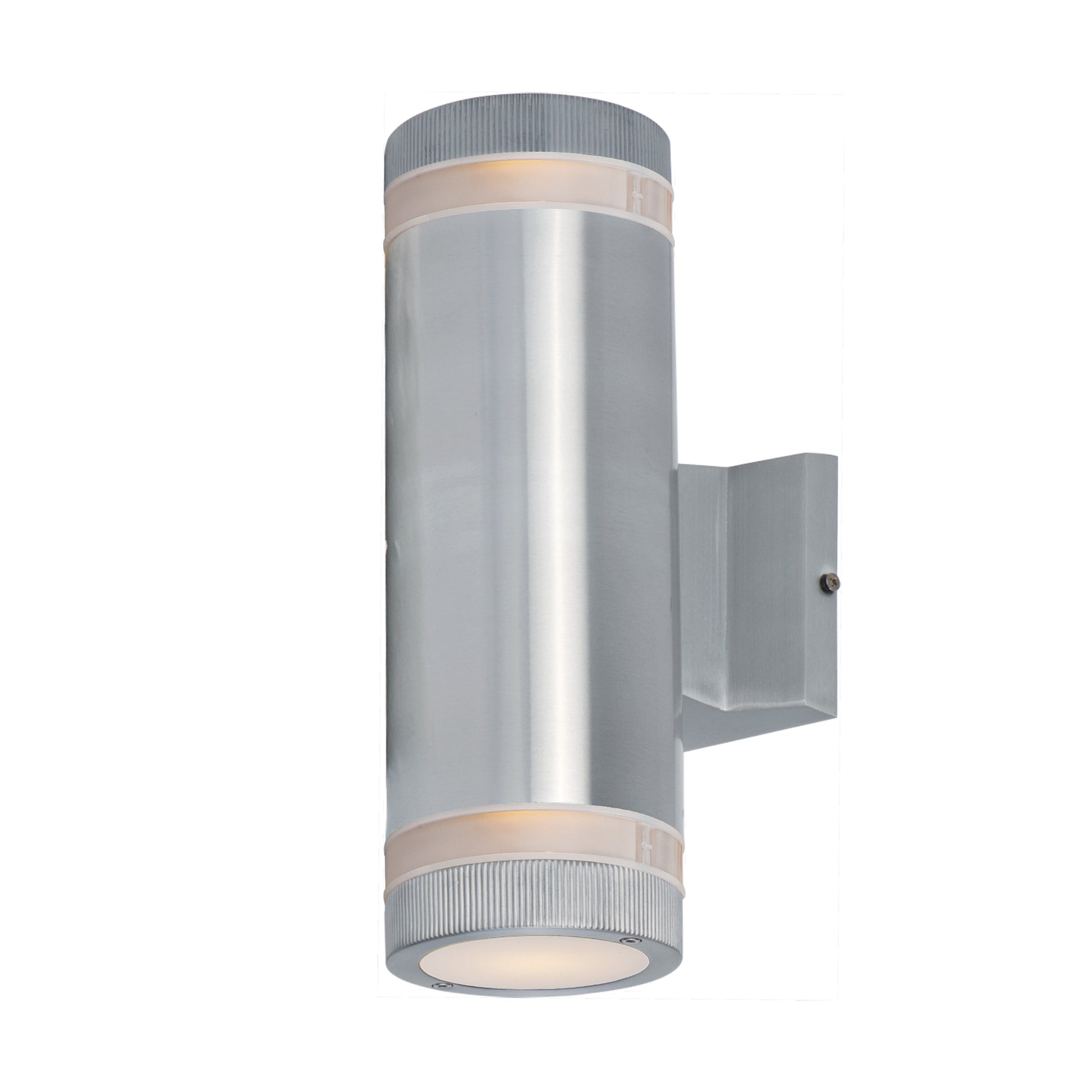 Lightray 2-Light Wall Sconce Brushed Aluminum by Maxim Lighting