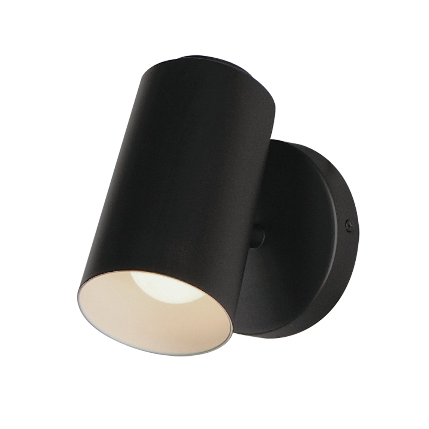 SpotLight Outdoor LED Sconce Cylinder Black by Maxim Lighting