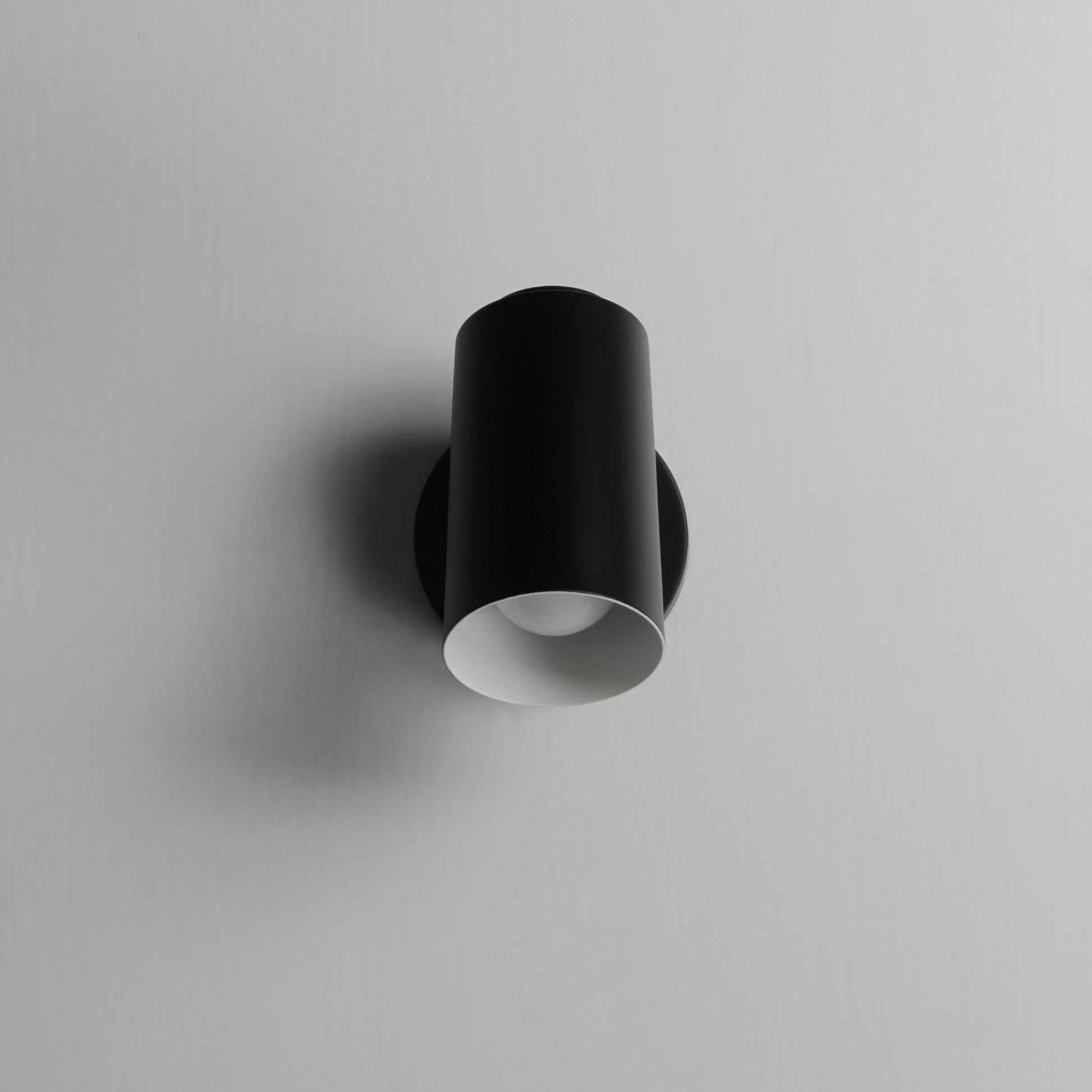 SpotLight Outdoor LED Sconce Cylinder Black by Maxim Lighting
