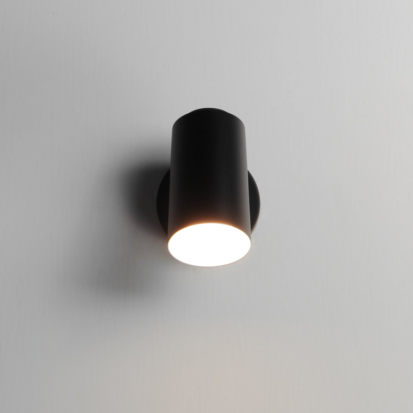 SpotLight Outdoor LED Sconce Cylinder Black by Maxim Lighting