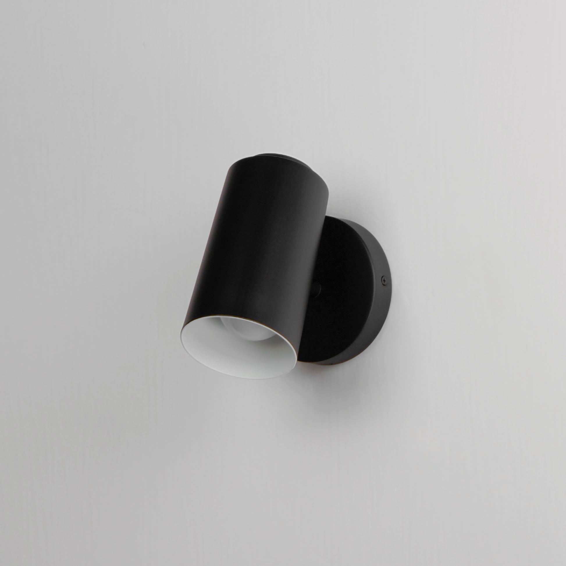 SpotLight Outdoor LED Sconce Cylinder Black by Maxim Lighting