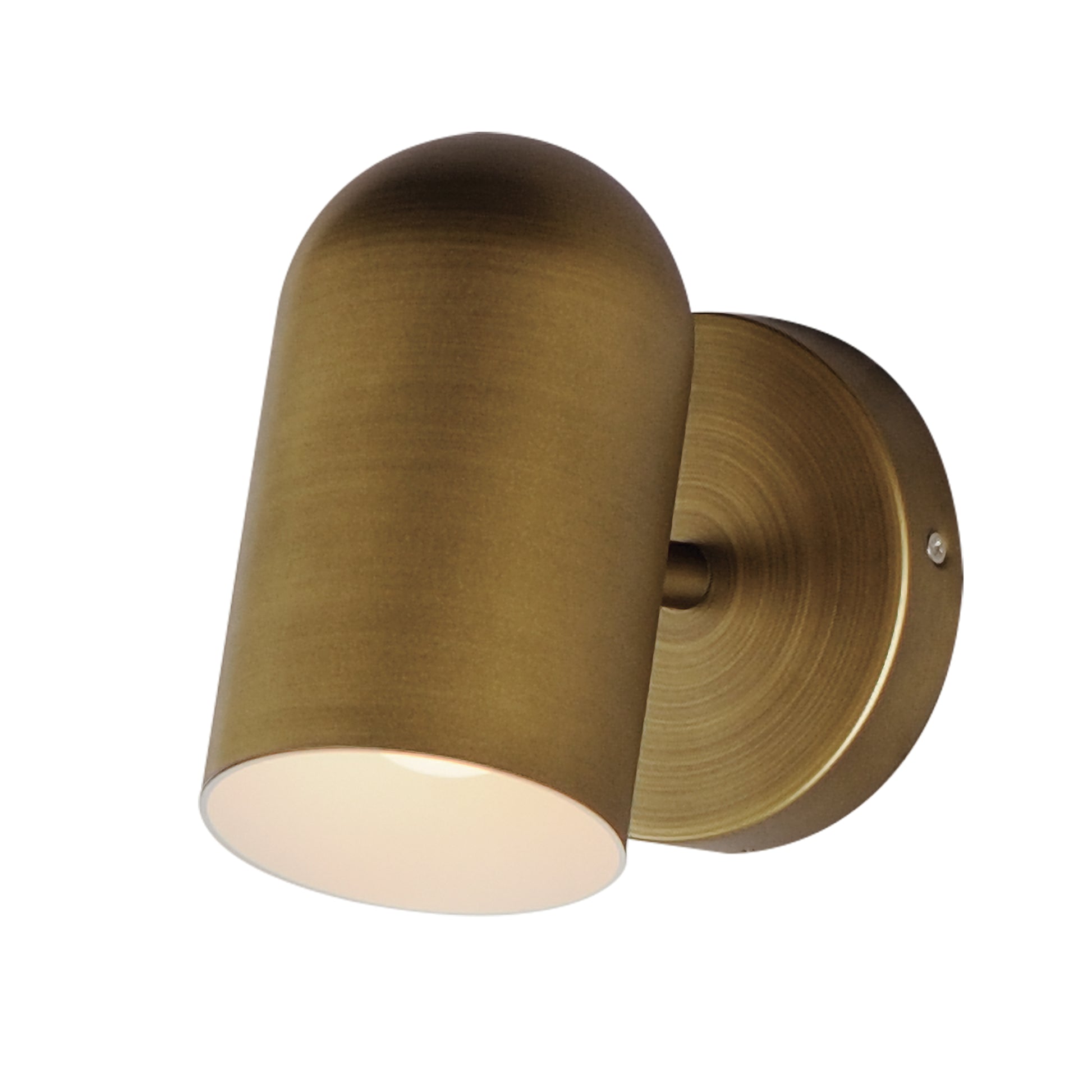 SpotLight Outdoor LED Sconce Natural Aged Brass by Maxim Lighting