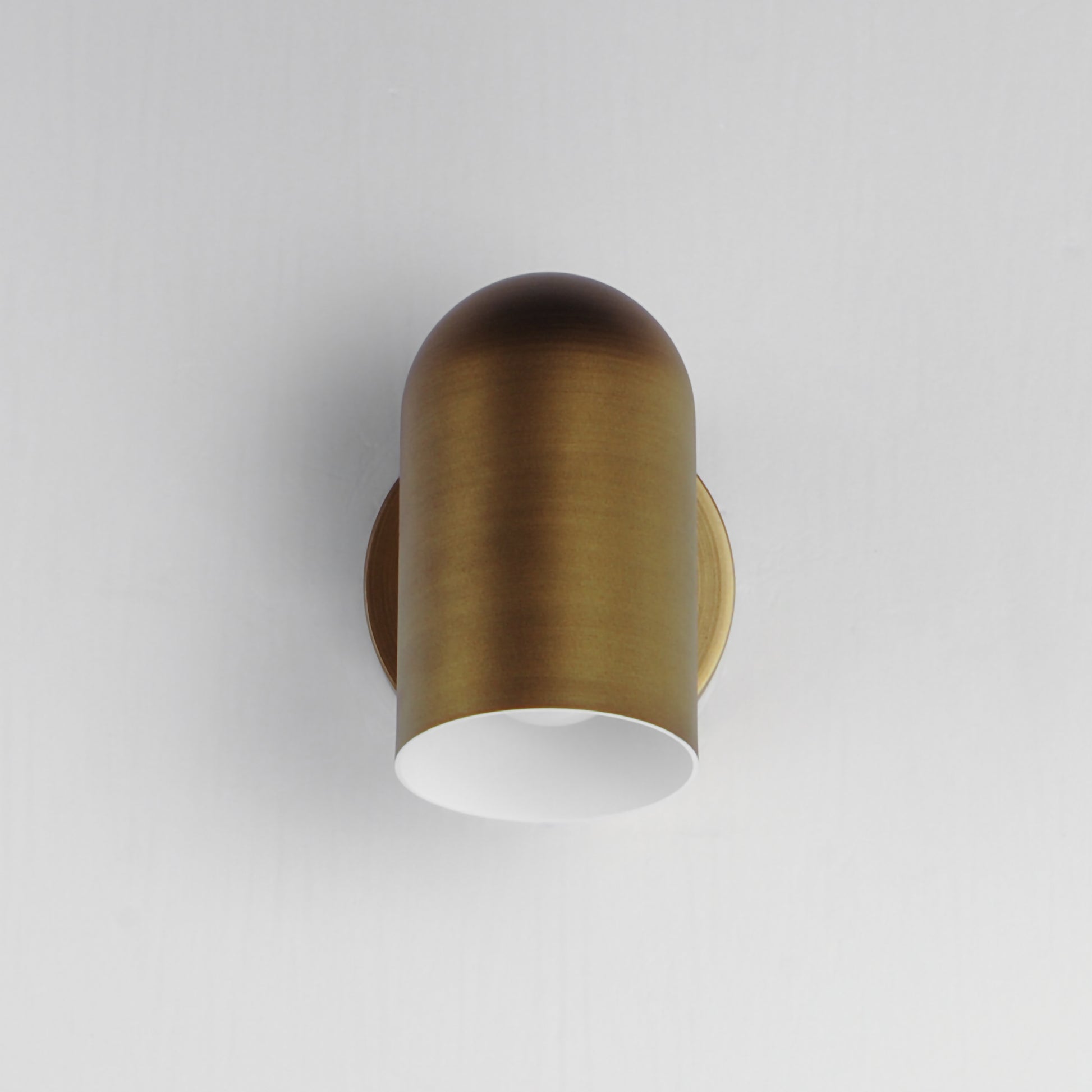 SpotLight Outdoor LED Sconce Natural Aged Brass by Maxim Lighting