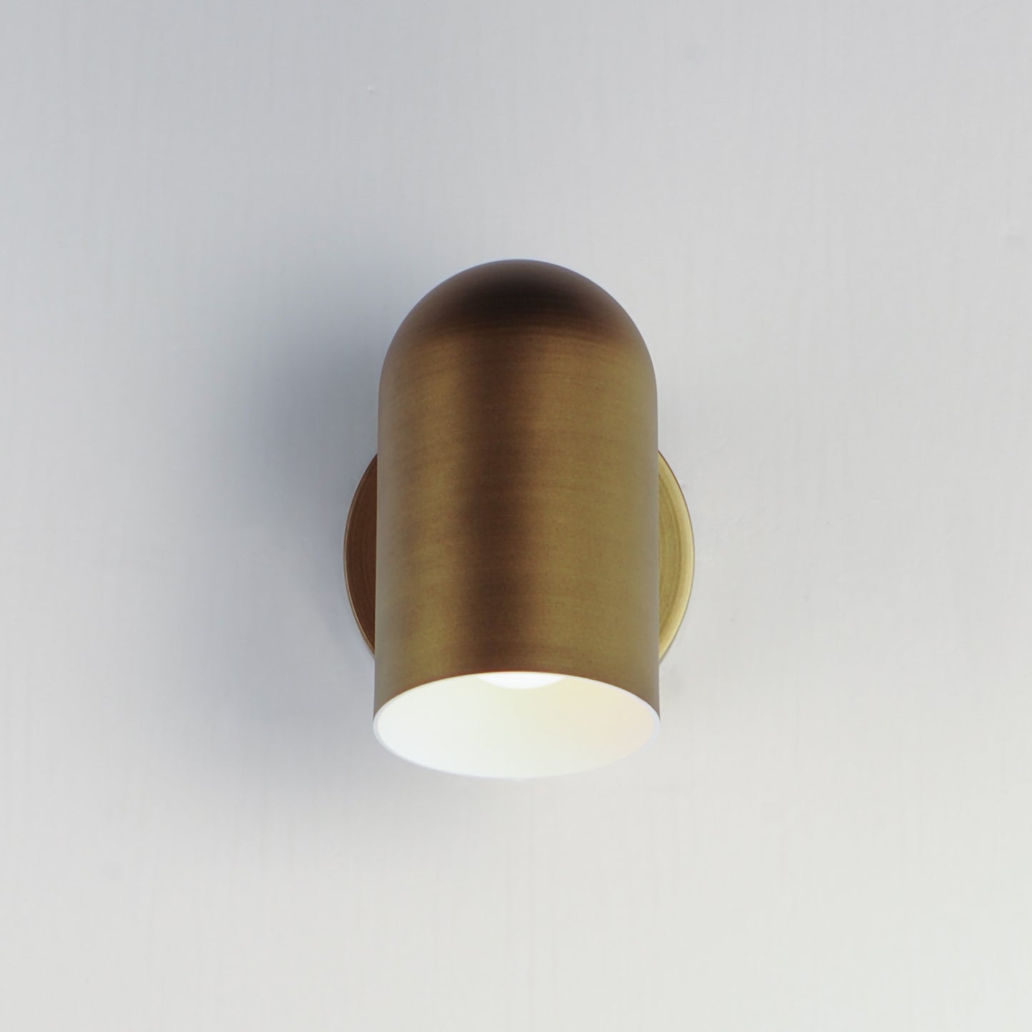 SpotLight Outdoor LED Sconce Natural Aged Brass by Maxim Lighting
